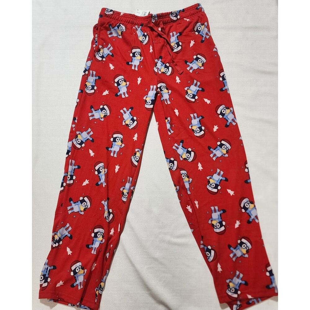 Disney Bluey Christmas pajamas men's medium